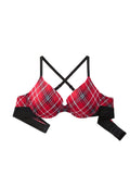 Victorias Secret Lencería Bra Pink Super Push Up 36c