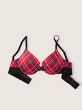 Victorias Secret Lencería Bra Pink Super Push Up 36c