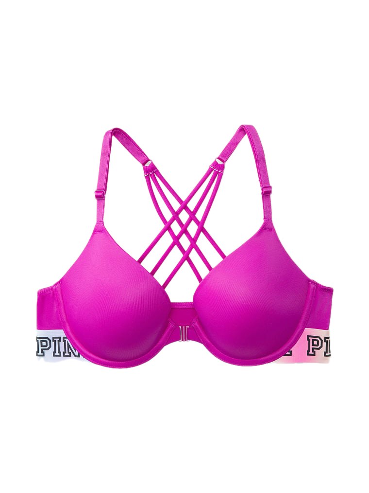 Victoria's Secret - brasier de playera rosa, para llevar en todas partes,  sujetadores para mujer (32A-38DDD)