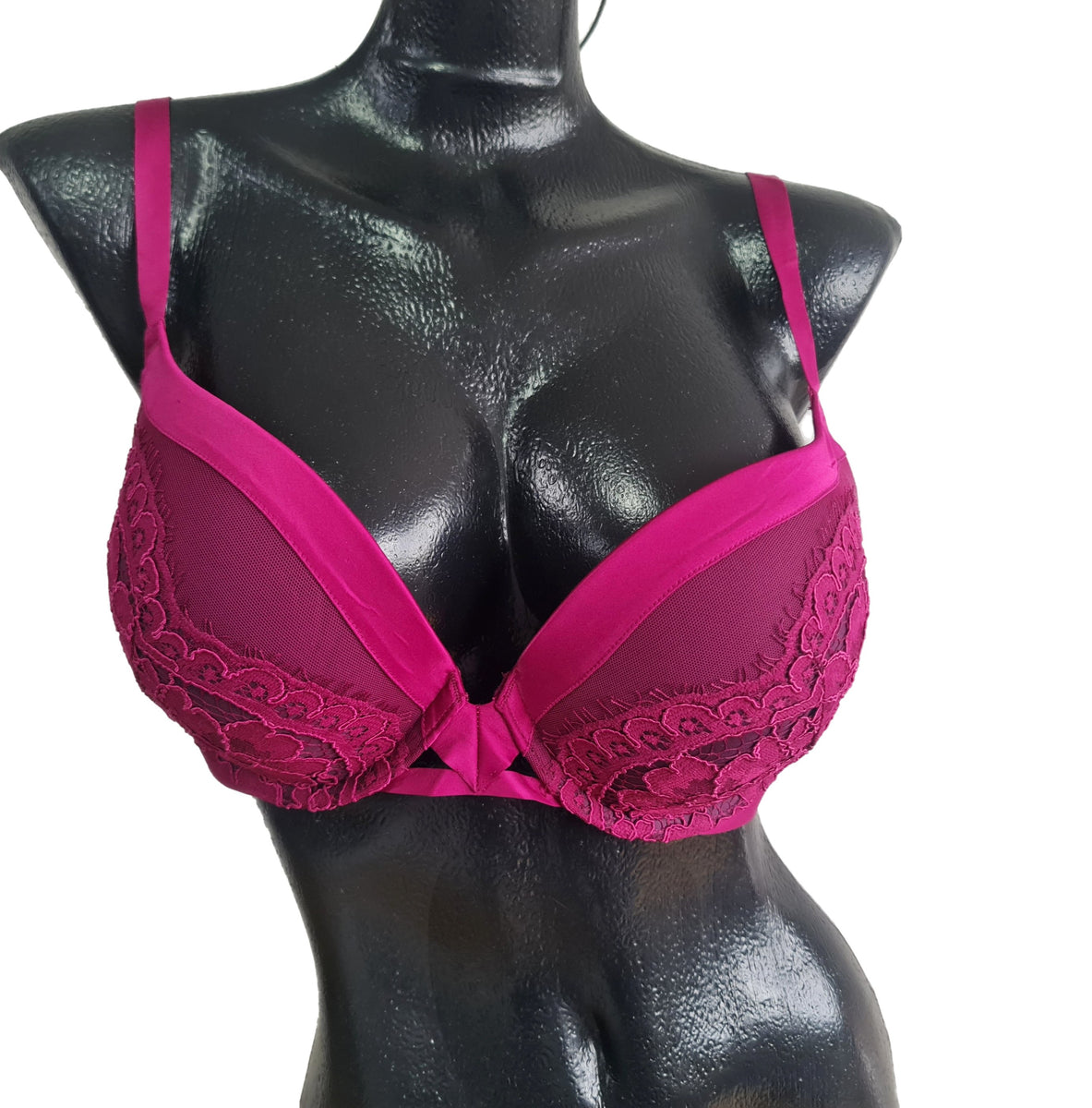 Lencería Básica Encaje Bra Encaje Victorias Secret 34dd – Envia