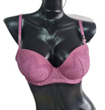 Victorias Secret Lencería Fina Encaje Bra Media Copa 34c