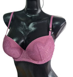 Victorias Secret Lencería Fina Encaje Bra Media Copa 34c