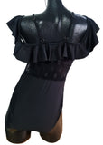 Forever Fashion Monokini Escote Traje De Baño Entero Negro