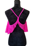 Victorias Secret pink crop top M