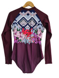 Traje De Baño Manga Larga Deportivo Surf Importado Domino