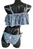 Traje De Baño Mujer Campesino Olanes Bikini
