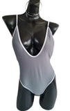 Bikinishe Traje De Baño Entero Monokini Corte Brasileño