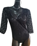 Victorias Secret Lencería Sexy Body De Encaje M