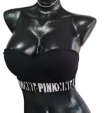 Victorias Secret pink bandeau bralette XS