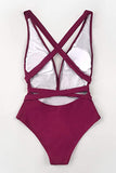 Cupshe Traje De Baño Entero Escote Profundo L
