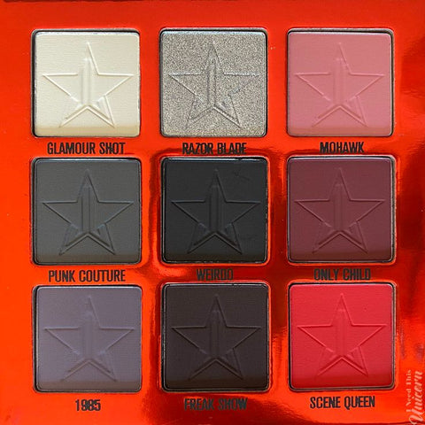 Paleta De Sombras Weirdo - Jeffree Star Cosmetics Color De La Sombra Obscuros