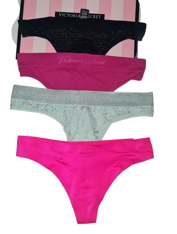 Victorias Secret pack 4 tangas stretch S