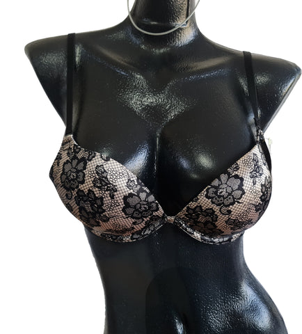 Ambrielle plunge push up bra 34B