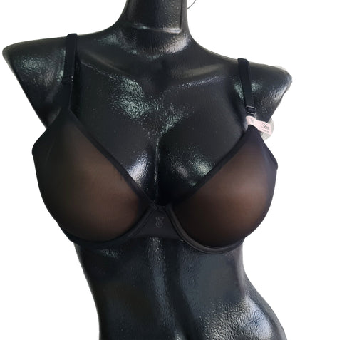 Victorias Secret the black mesh bra 36C