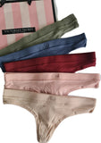 Victorias Secret 5 pack tangas algodón S