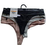 Calvin Klein pack 3 tangas algodón S