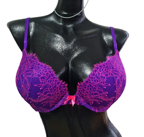 Victorias Secret Lencería Bra Bombshell Doble Push Up 36b