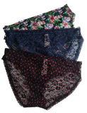 Victorias Secret pack 3 panties encaje G