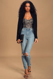 Lulus  body de encaje con copas S