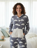Layla Pijama Mameluco Polar Mujer Conejita M