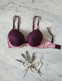 Victorias Secret pink bra push up 36B