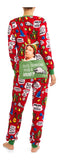 Pijama mameluco polar navidad con botones XS
