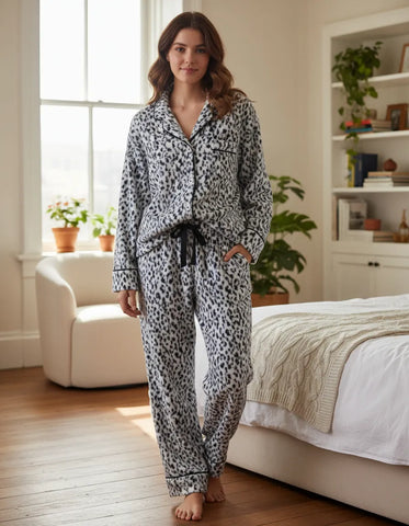 Simply Vera Pijama Polar Invierno Mujer M