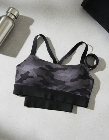 Victorias Secret Pink Top Bra Deportivo Logo (32a-b) Xs