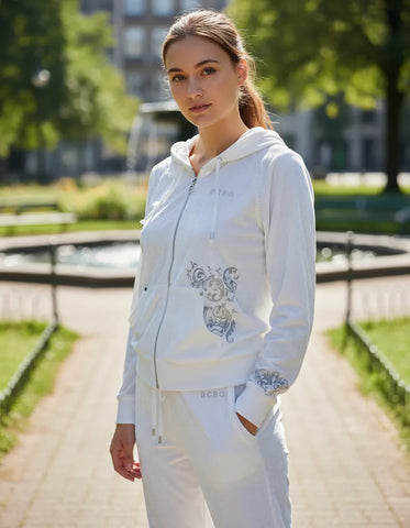 Bcbg Pants Conjunto Deportivo Velour XG