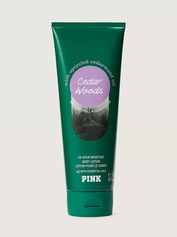 Victoria's Secret Pink Crema Body Locion Cedar Woods