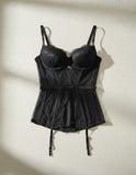 Victorias Secret Lencería Sexy Bustier Con Ligas 34b