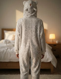 Secret Treasures Pijama Mameluco Polar Buho XS