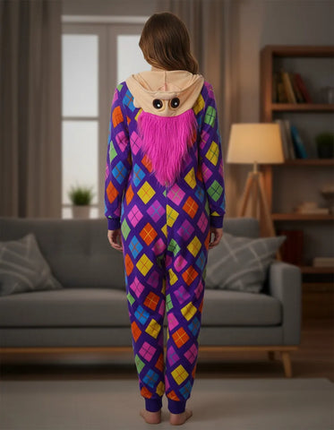 Pijama Mameluco Adulto Disfraz Trolls XS
