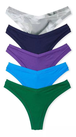 Victorias Secret Lencería Sexy Pack 5 Tangas Ed Especial G