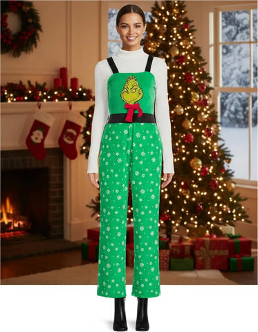 Grinch ugly sweater overal