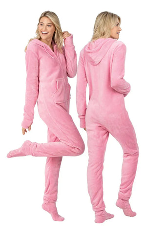 Hoodie Footie Pijama Mameluco Polar XG