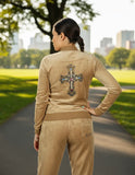 Bcbg Pants Conjunto Deportivo Velour G