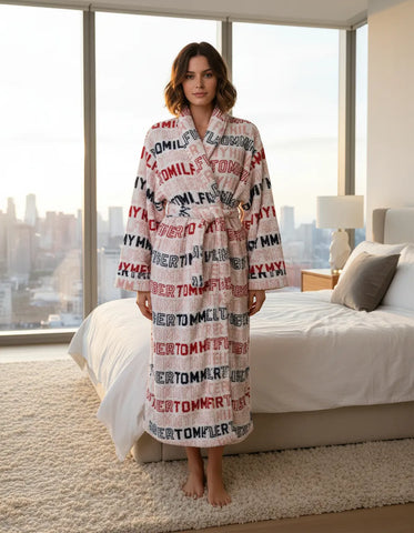 Tommy Bata Polar Invierno Mujer L/xl