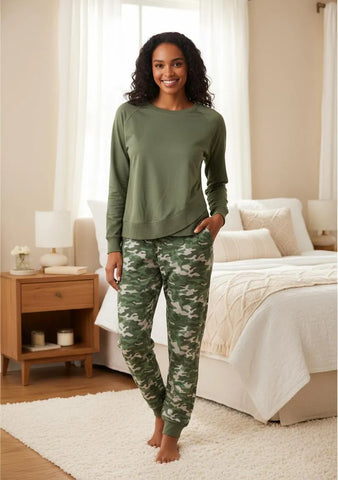 Mukluks Pijama Camo Dama