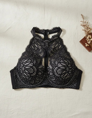 Victorias Secret Encaje Bra Media Copa 34b