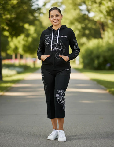Bcbg Pants Conjunto Deportivo Algodón  G