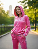 Bcbg Pants Conjunto Deportivo Velour G