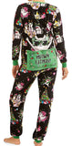 Pijama mameluco polar M navidad