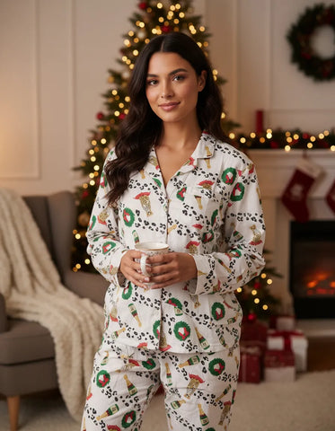 Oack pijama algodón Navideña M