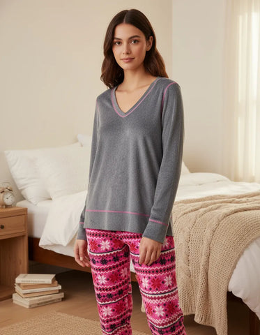 Filrtude Pijama Polar Invierno S