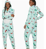 So Pijama Mameluco Polar Invierno Greso Mujer Adulto M