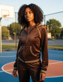 Bcbg Pants Conjunto Deportivo Velour G