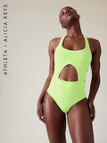 Athleta By Alicia Keys Traje De Baño Entero Deportivo S