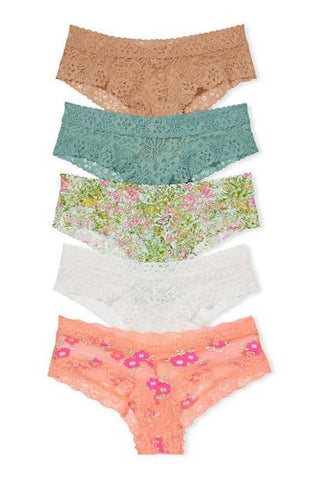 Victorias Secret 5 pack panties cachetero XS