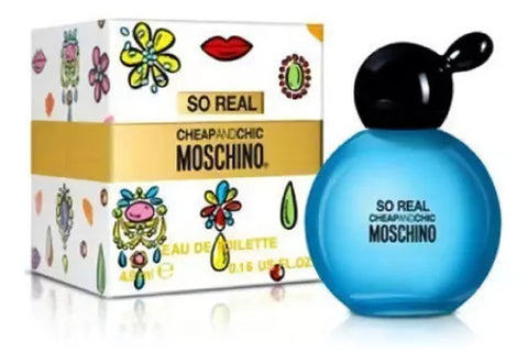 Miniatura Moschino So Real Cheap And Chic Edt 4,9 Ml